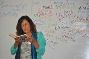 Susan Wooldridge, WordFire 2014 - Photo: M. Griffin